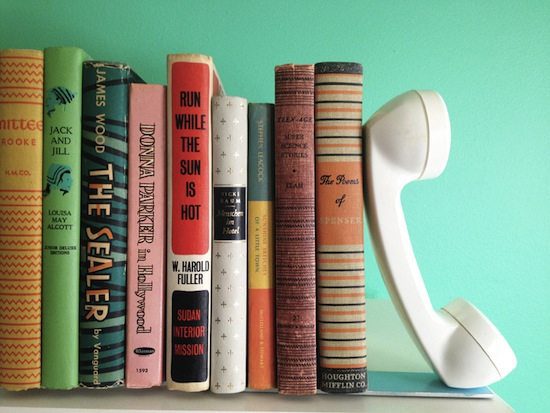 telephone bookends