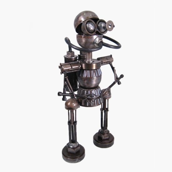 Scrap Metal Art - Fred the Robot