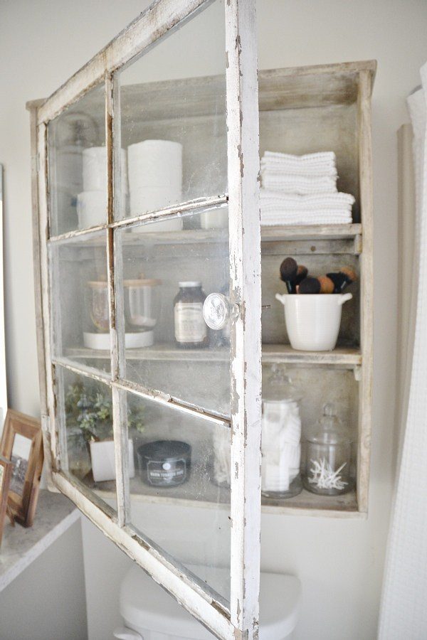 DIY bathroom cabinet