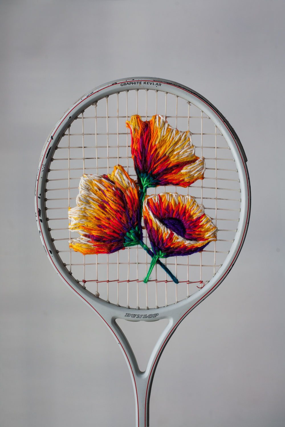 Tennis Racket Art | Upcycle That