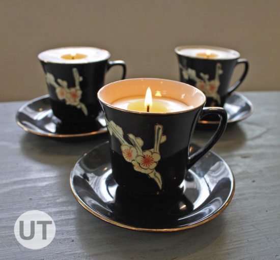 Teacup Candles Tutorial | Upcycle That