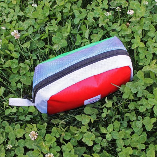 Toastie Pouch – Red, White, Blue & Green