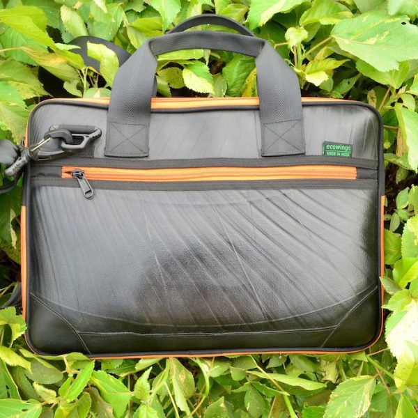 Vegan leather laptop bag