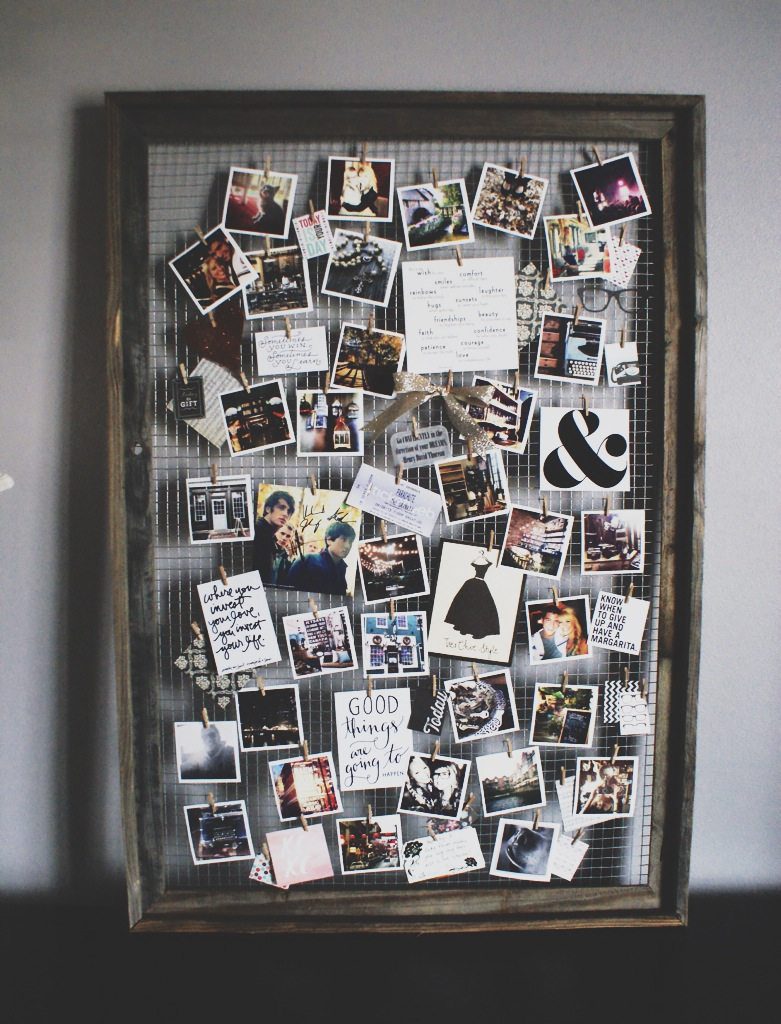 Repurpose Old Picture Frames - Mood Board