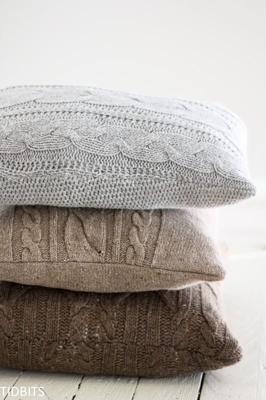Sweater Weather - Sweater Cushions