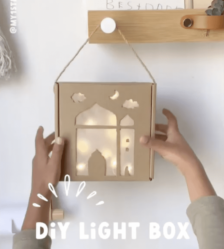 DIY lightbox