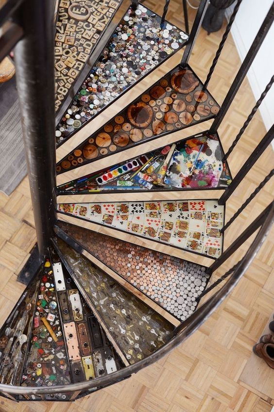 Resin stairs