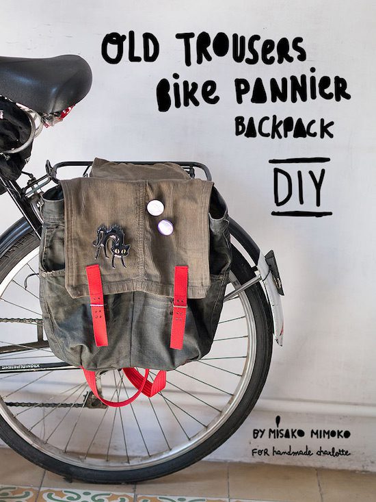 upcycled bike pannier